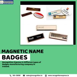 Magnetic Name badges