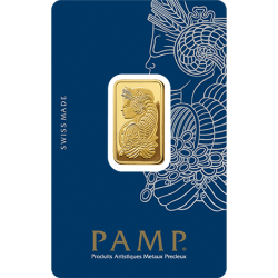 Buy PAMP 1OZ GOLD BAR MINTED