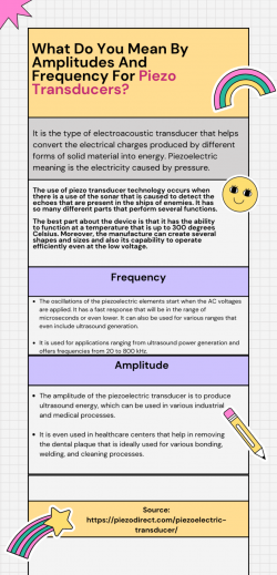 PZT transducer-Explain Its Modes And Functions