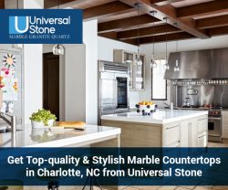 Get Top-quality & Stylish Marble Countertops in Charlotte, NC from Universal Stone