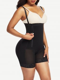 Wholesale Pretty Detachable Straps Side Zip Body Shaper Leisure Fashio