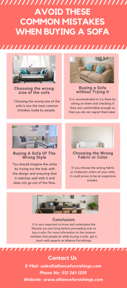 Avoid These Common Mistakes When Buying a Sofa