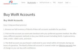 Buy WoW Accounts