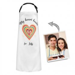 Custom Apron Photo Apron With Text Full Love