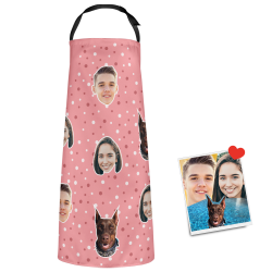 Custom Face Apron Polka