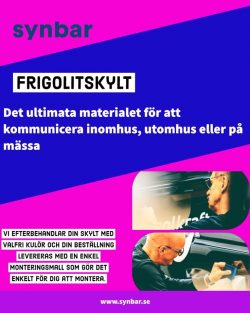 Frigolitskylt