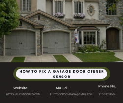 Garage Door Opener Safety Sensor Repair