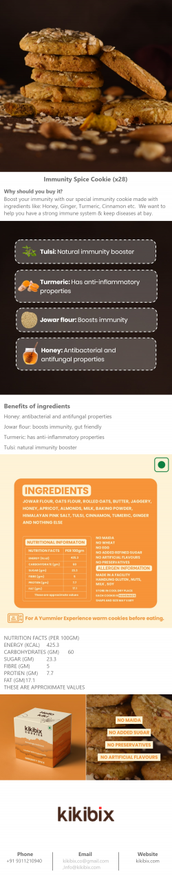 Immunity Spice Cookies