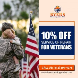 10% Off Service Or Repair For Veterans