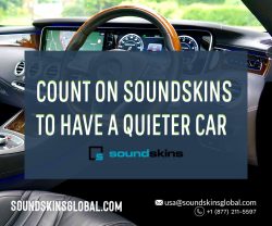 Use Car Audio Sound Dampening Material for a the best music experience in your car