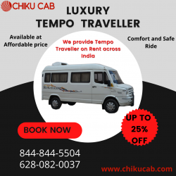 Tempo traveller rental in Chandigarh