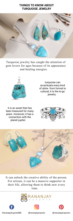 Things to know about turquoise jewelry