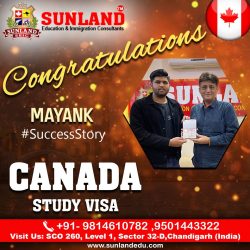 Another CANADA Study Visa Success Story of ? Sunland Education & Immigration Consultants