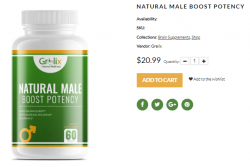 NATURAL MALE BOOST POTENCY