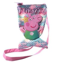 Peppa Pig Shoulder Bag With Mermaid Tail