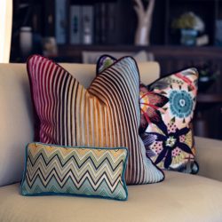 Missoni scatter cushions