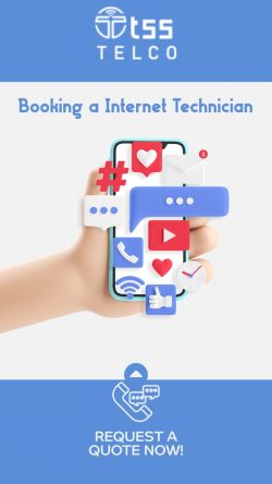 Booking an Internet Technician