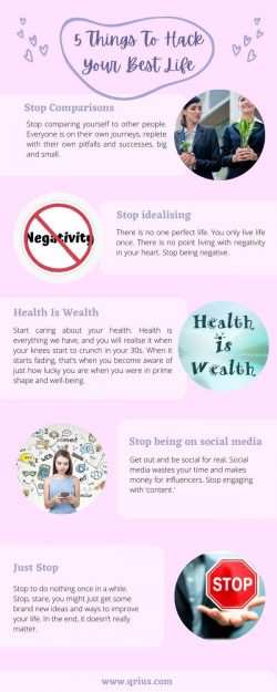 5 Things To Hack Your Best Life
