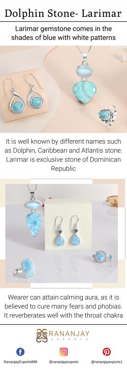 Dolphin Stone- Larimar