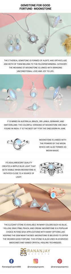 Gemstone For Good Fortune – Moonstone