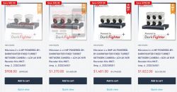 Hikvision security camera kits