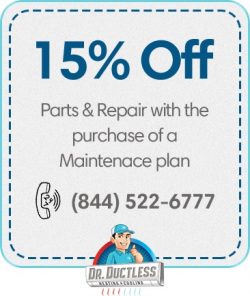 15% Off parts & Repair With The Purchase Of A Maintenance Plan