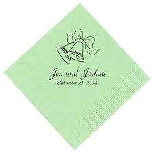 Memorable Personalized Wedding Napkins Online