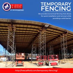 Get Access To The Best Temporary Fencing Solutions At New England Scaffolding!