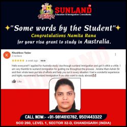 Australian visa for Khushboo – A testimony for SEIC