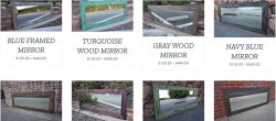 Wood Framed Mirror