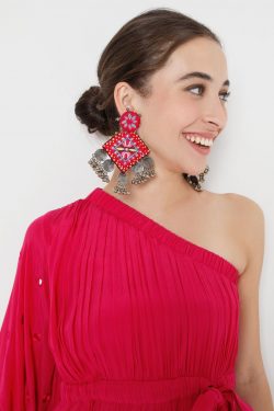 Western Wear Ghungroo Earrings