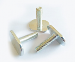 Oval Head T-Shaped Bolts Galvanized Screw Slot