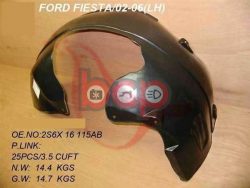 Ford Fiesta 02 -08 Passenger Side Front Wheel Arch Liner Inner Wing Splash Guard