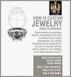 How Is Custom Jewelry Made in Miramar