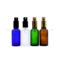 Customized Amber Green Blue Clear Glass Dropper Bottles