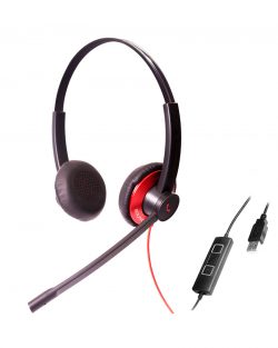 Epic 511-512: UC Headsets With Double Microphone Noise Canceling For Extreme Noisy Working Envir ...