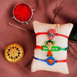 Captain America Superhero Rakhi – Krafted with Happiness