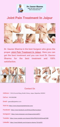 Joint Pain Treatment In Jaipur