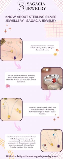 Know about Sterling Silver Jewellery | Sagacia Jewelry