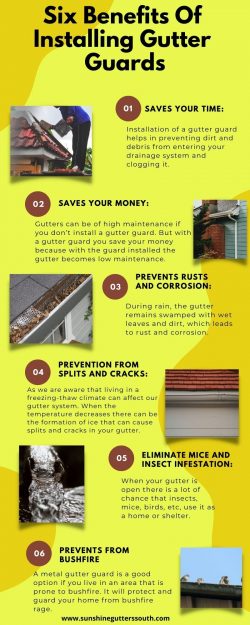 Six Benefits Of Installing Gutter Guards