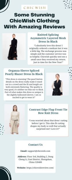 Some Stunning ChicWish Clothing With Amazing Reviews