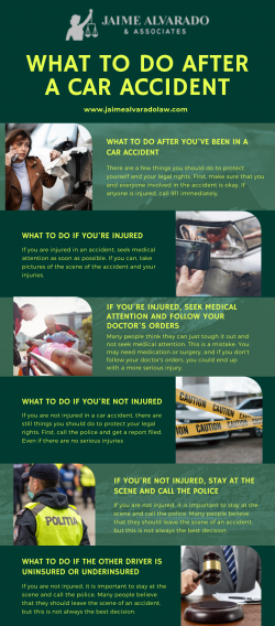 What to do after a car accident