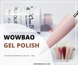 104 Naked WowBao Gel Polish – 15ml