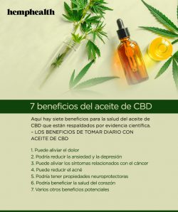 7 beneficios del aceite de CBD