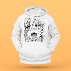 Ahegao Hoodie “Manga Girl” Hoodie