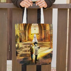 The Promised Neverland Totebag Classic Celebrity Totebag Goldy Pond Totebag