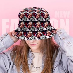 Post Malone Fisherman Hat Unisex Fashion Bucket Hat Gifts For Post Malone Fans I Love Grapes $15.95