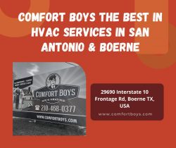 Comfort Boys the best in HVAC Services in San Antonio & Boerne