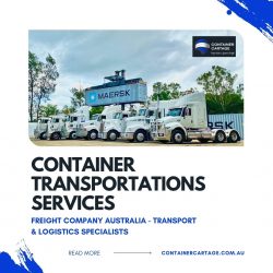 Container Transportations Services – Container Cartage