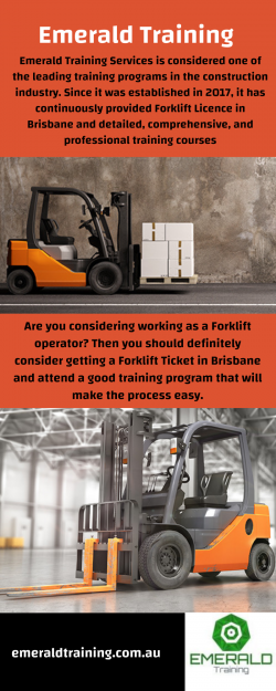 Get your Forklift Licence in Brisbane